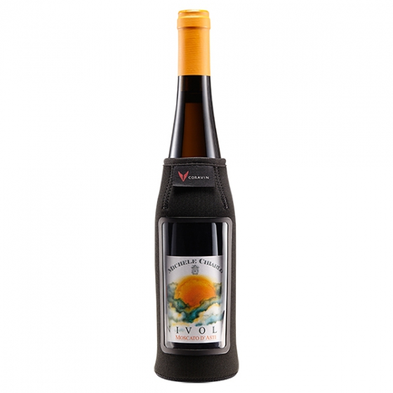  Coravin Wine Bottle Sleeve With Window Desert Size Black      801016