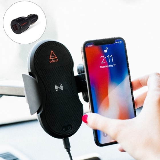     +  Adonit Wireless Car Charger Mount 2A    6.5&quot;  ADWCCPQ