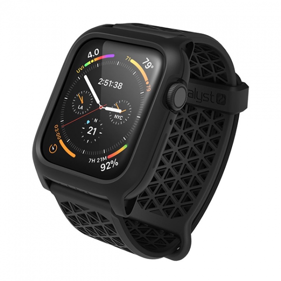    Catalyst Impact Protection Case Stealth Black  Apple Watch Series 4 44   CAT44DROP4BLK