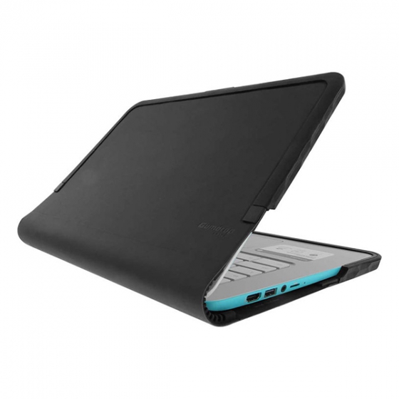  Gumdrop SoftShell Black  HP Chromebook 14&quot; x030nr  STS-HPCB14-BLK_BLK