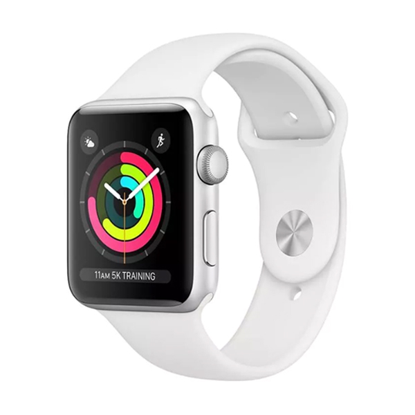 - Apple Watch Series 3 GPS 42  Silver/White / MTF22