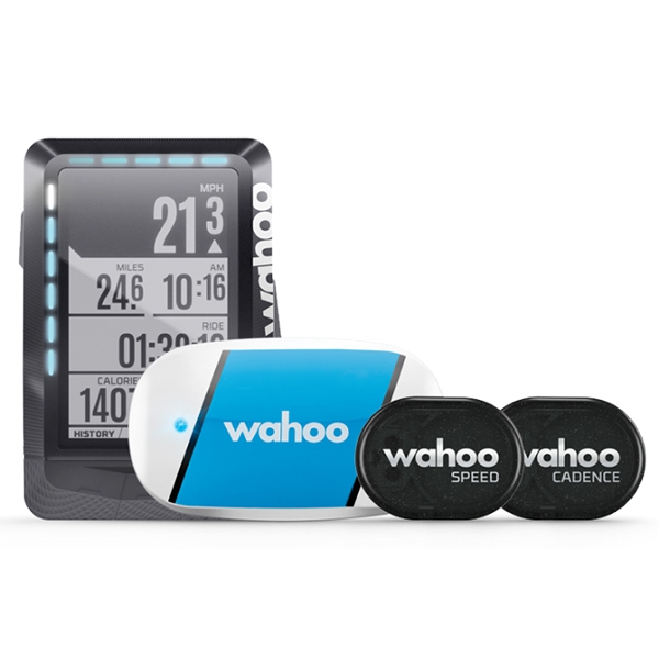  + - +       Wahoo ELEMNT GPS Bike Computer Bundle Black  iOS/Android   WFCC1B