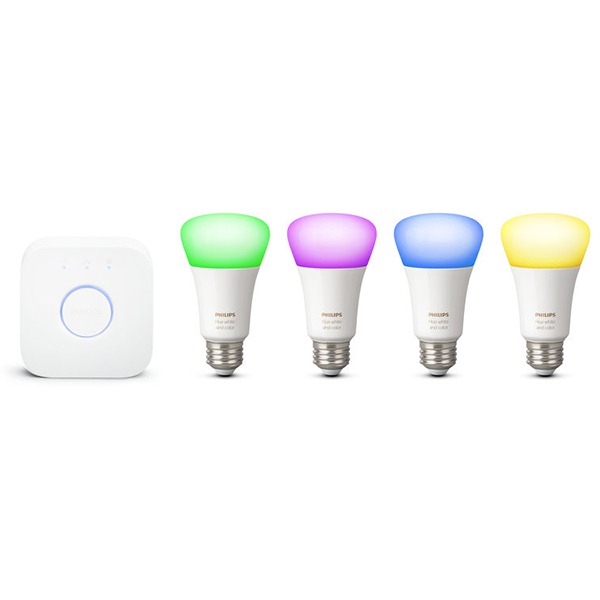    +  Philips Hue A19 Starter Kit 10W/E26  iOS/Android  530220