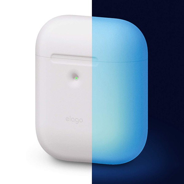    Elago A2 Silicone Case Nightglow Blue  Apple AirPods 2 Wireless Charging Case  EAP2SC-LUBL