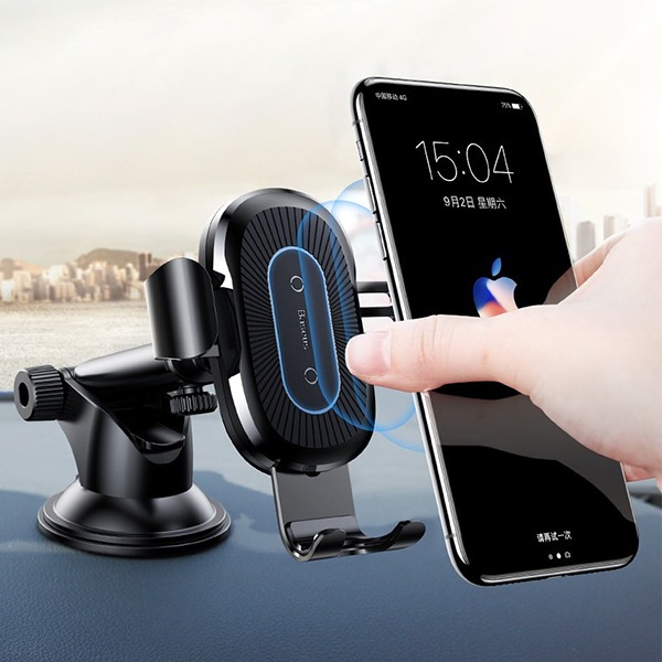     Baseus Wireless Charger Gravity Car Mount 2 2A    6.5&quot;  WXYL-A01
