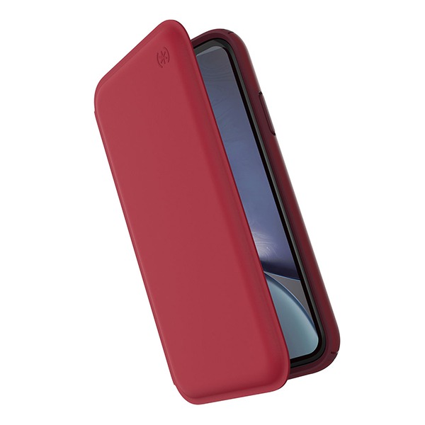 - Speck Presidio Folio Leather Red  iPhone XR  117064-7573
