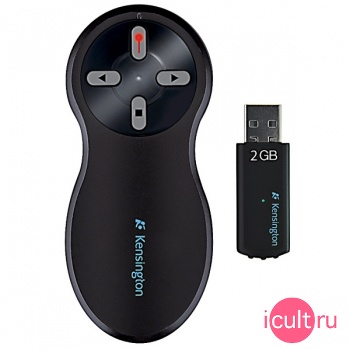 ������������ ���������� ��� ����������� c ����-����������� �� 2 �� Kensington Wireless Presenter k72336