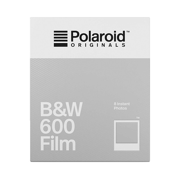  Polaroid Originals B&amp;W 600 Film 8 .  Polaroid OneStep 2/600 (53081)