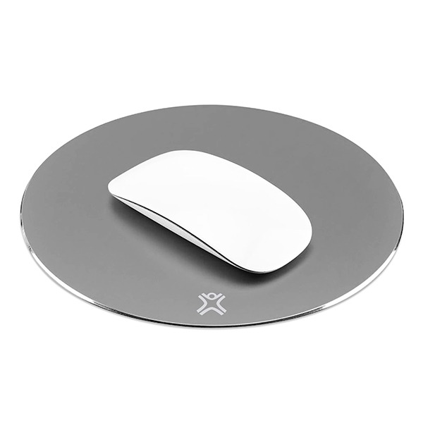   XtremeMac Round Aluminum Mouse Pad Space Grey   XM-MPR-GRY