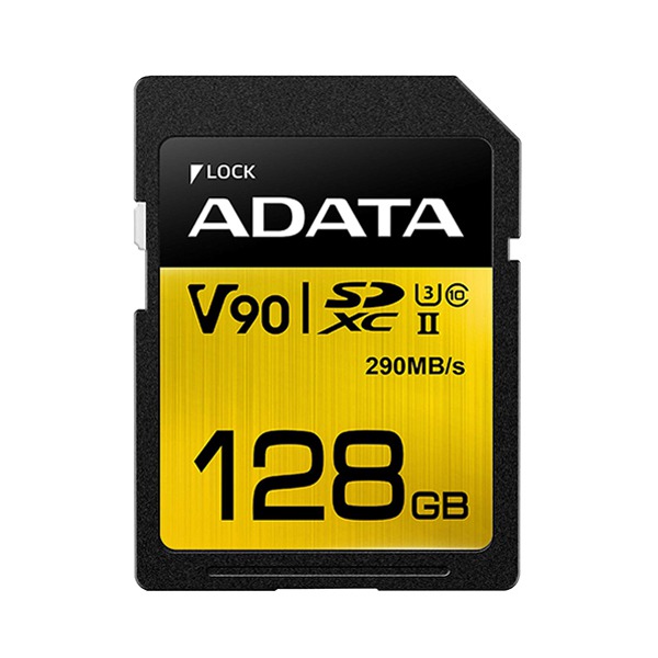   ADATA Premier ONE SDXC 128GB Class 10/UHS-II/U3/290/c ASDX128GUII3CL10-C