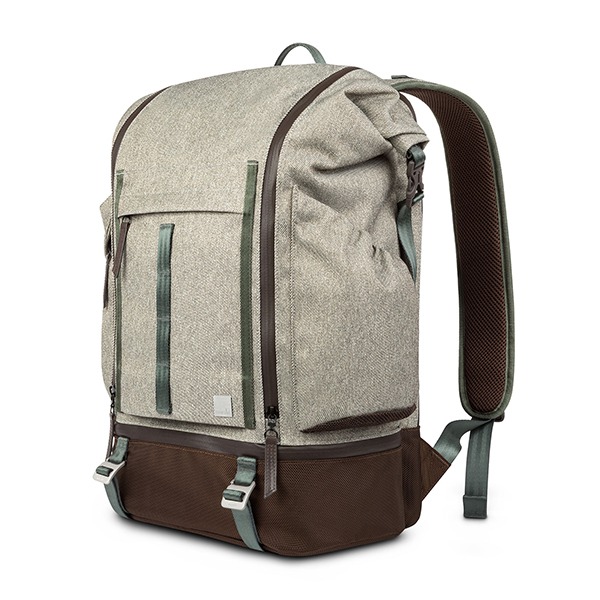  Moshi Captus Rolltop Backpack Sandstone Beige    15&quot;  99MO120741