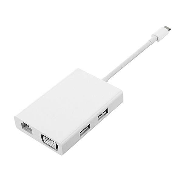  Xiaomi USB-C to USB 3.0/VGA/Ethernet 15 . White  ZJQ04TM/JGQ4005TY