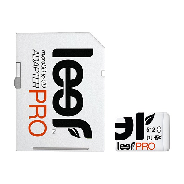   Leef Pro MicroSDXC 512GB Class 10/UHS-I/U1/45/c LFMSDPR0-51210R