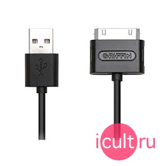 USB-������ Griffin USB-to-Dock Connector Cable ��� iPod, iPhone � iPad GC17059