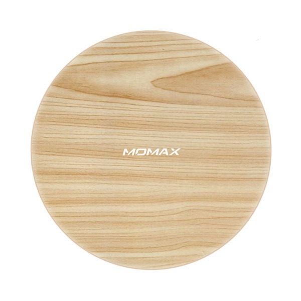   Momax Q.Pad Max 15W Fast Wireless Charger 1.67A Wooden  UD12