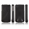 ����� SGP Valencia Leather Pouch Swarovski Black for Apple iPhone 4 ������ SGP06882