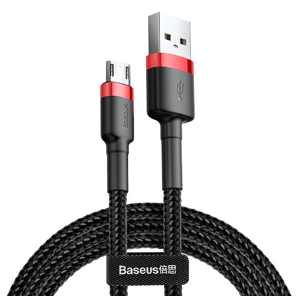  Baseus Cafule USB - Micro USB 50 . Black/Red / CAMKLF-A91