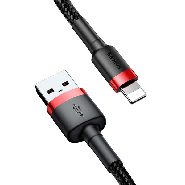   Baseus Cafule USB - Lightning Cable 1  Red/Black / CALKLF-B19