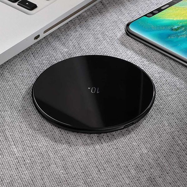   Baseus Simple Wireless Charger 10W 2A Black  CCALL-CJK01