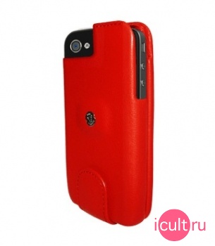   Piel Frama Imagnum Case Red ()  iPhone 4
