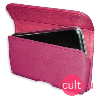 Кожаный чехол Piel Frama iPhone Horizontal Pouch Pink (розовый) для iPhone 4, iPhone 3G, iPhone 3G S Кожаный чехол Piel Frama iPhone Horizontal Pouch Pink (розовый) для iPhone, iPhone 3G, iPhone 3G S