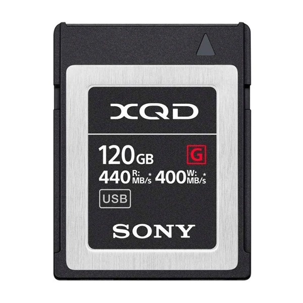   Sony QDG120F XQD 120GB Class 10/440/c