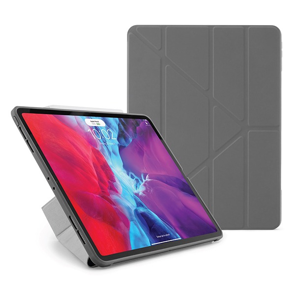 - Pipetto Origami Case Grey  iPad Pro 12.9&quot; 2018/20  PI39-50-4