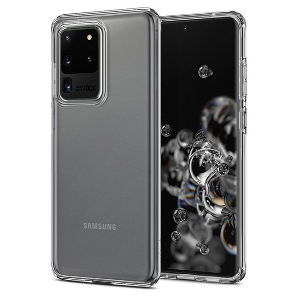  Spigen Liquid Crystal Case Crystal Clear  Samsung Galaxy S20 Ultra  ACS00709