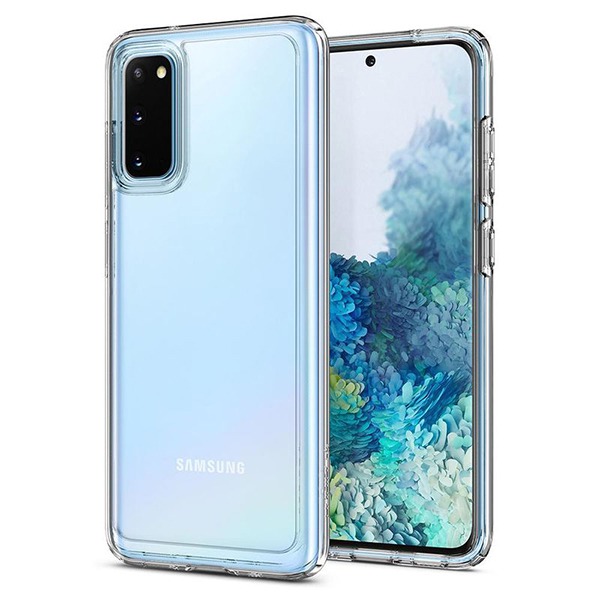  Spigen Ultra Hybrid Case Crystal Clear  Samsung Galaxy S20  ACS00792