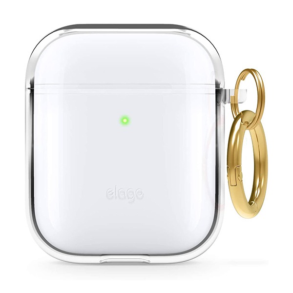  +  Elago Protective Clear Case Clear  Apple AirPods Case  EAPCL-HANG-CL