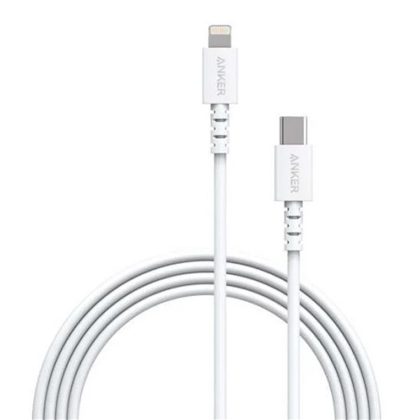  Anker Powerline Select USB-C to Lightning 90 . White  A8612H21