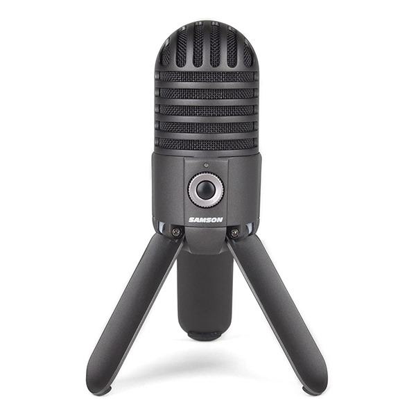   Samson Meteor Mic USB Studio Microphone Titanium Black 