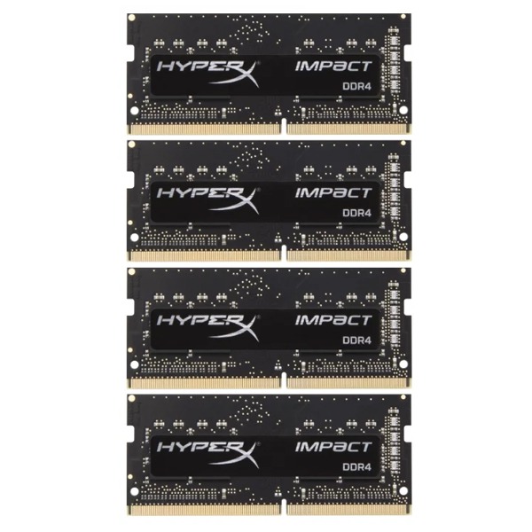    Kingston HyperX Impact SODIMM DDR4 4x8GB/2400MHz  HX424S15IB2K4/32
