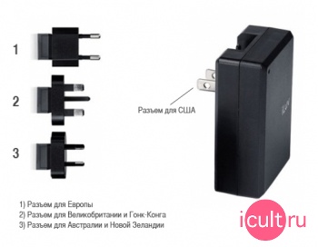 �������� ���������� iLuv Iad110 Dual USB International Power Adapter
