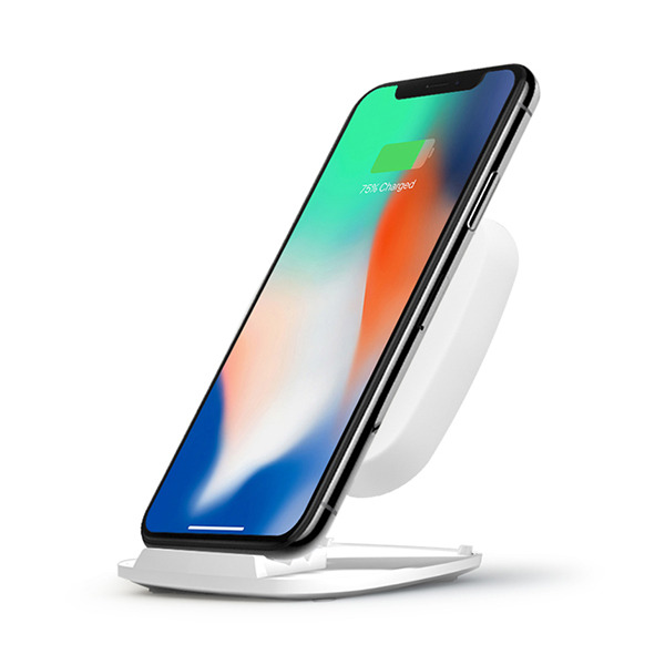   ZENS Fast Wireless Charger Stand/Base 10W White  ZESC06W/00