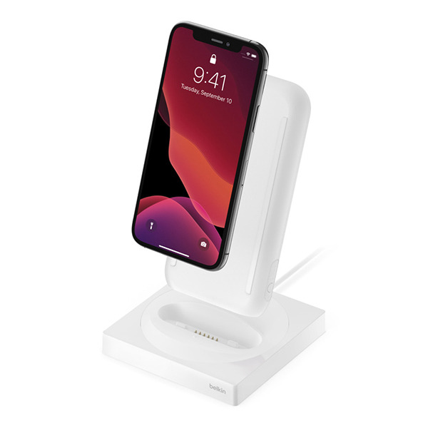     Belkin BOOST CHARGE Portable Wireless Charger + Stand Special Edition 1USB/10000mAh White  WIZ003ttWH-APL