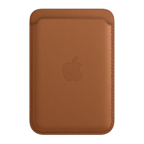 - Apple Leather Wallet with MagSafe Saddle Brown   MagSafe - MHLT3