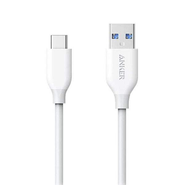  Anker Powerline Select+ USB to USB-C 90 . White  A8022H21