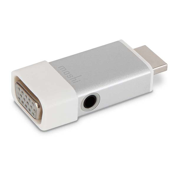  Moshi HDMI to VGA Adapter with Audio Silver  99MO023207