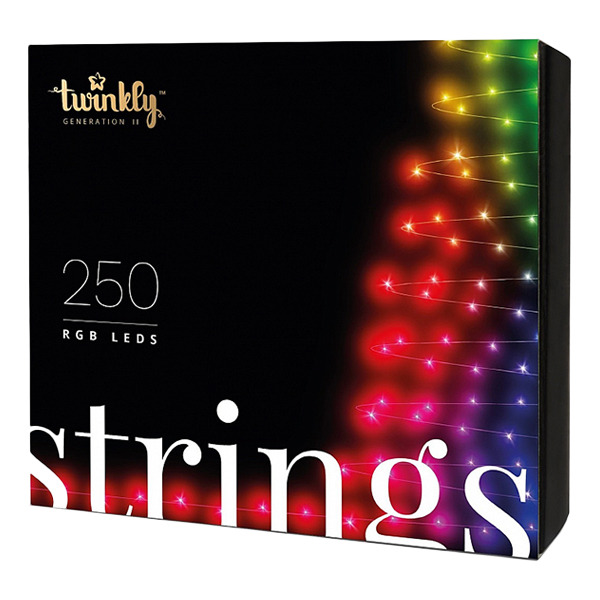   Twinkly Strings RGB 250 LEDS Bluetooth/Wi-Fi Gen 2 20   iOS/Android   TWS250STP-BEU