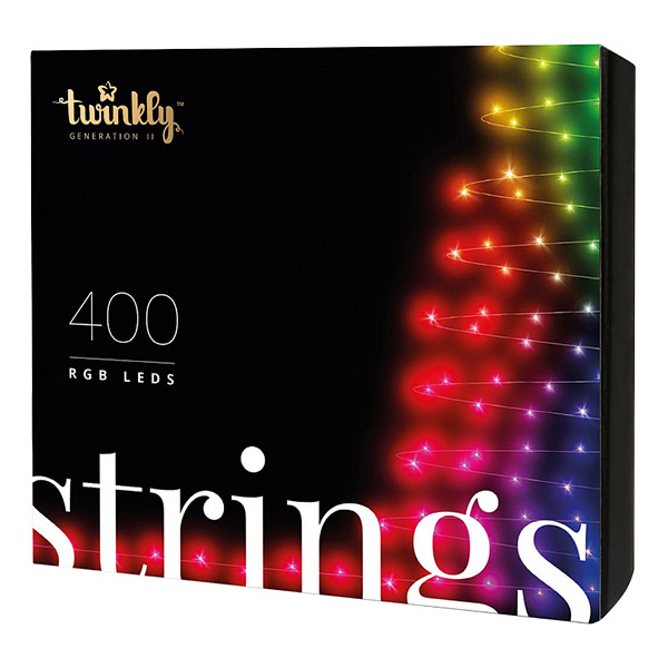   Twinkly Strings RGB 400 LEDS Bluetooth/Wi-Fi Gen 2 32   iOS/Android   TWS400STP-BEU