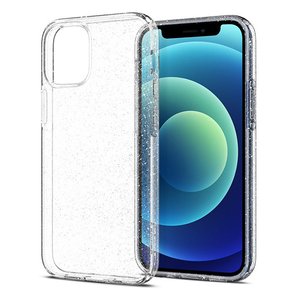  Spigen Liquid Crystal Glitter Crystal Quartz  iPhone 12 mini   ACS01741