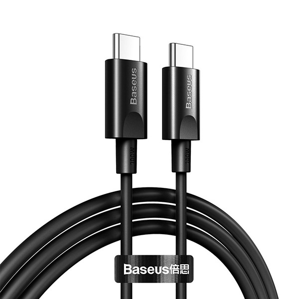  Baseus Xiaobai 100W USB-C to USB-C Cable 1,5  Black  CATSW-D01