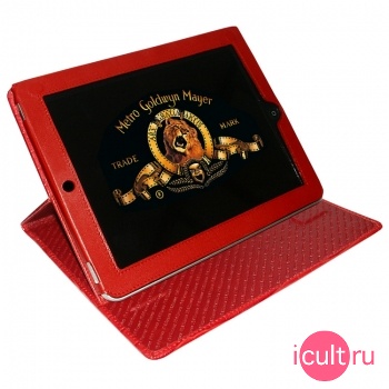   Piel Frama iPad Cinema Case Crocodile Red ()  iPad