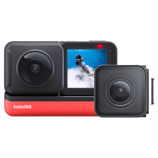- Insta360 One R Twin Black/Red /