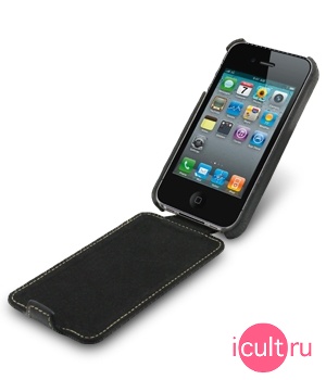 Чехол Melkco Leather Case for Apple iPhone 4 - Jacka Type (Black LC) черный Чехол Melkco Leather Case for Apple iPhone 4 - Jacka Type (Black LC) черный