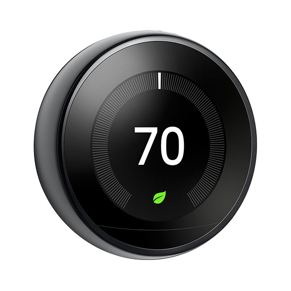   Nest Learning Thermostat 3.0 Mirror Black   T3018US
