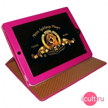   Piel Frama iPad Cinema Case Crocodile Pink ()  iPad
