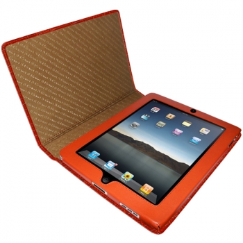   Piel Frama iPad Magnetic Case Crocodile Orange  iPad 1st gen 234844 
