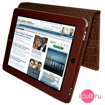 Piel Frama iPad magnetic Case Brown 